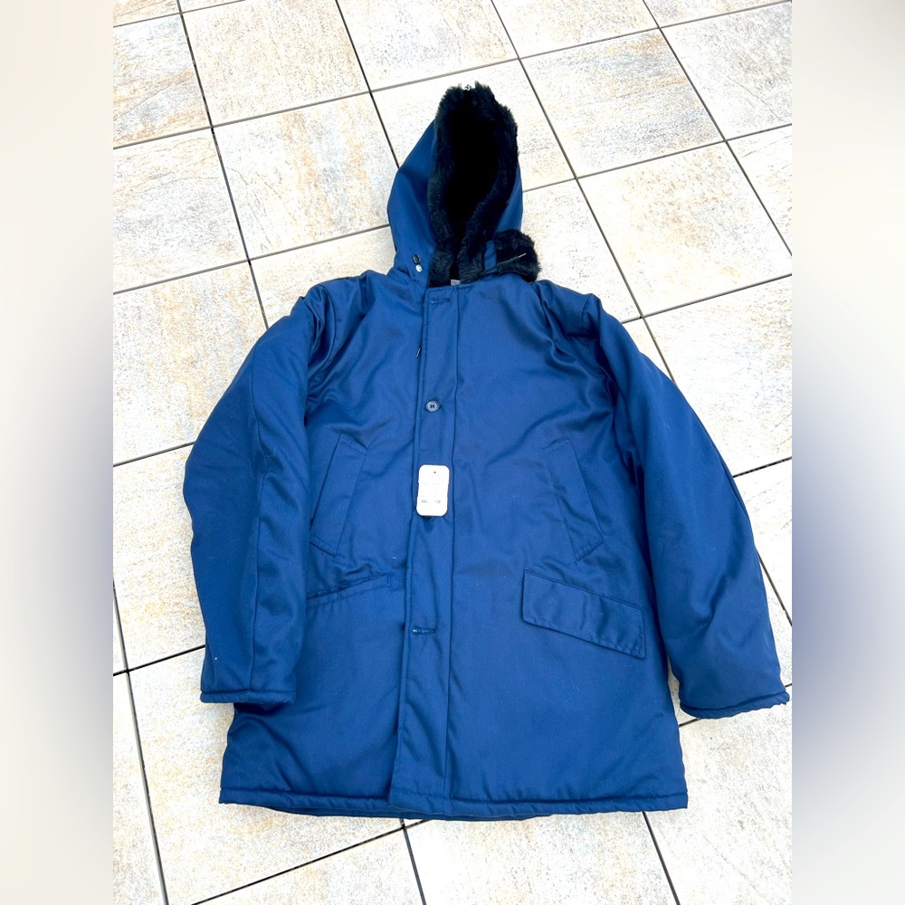 Vintage NOS Rare Fargo Coat Heavy Duty Winter Parka with Hood Medium
